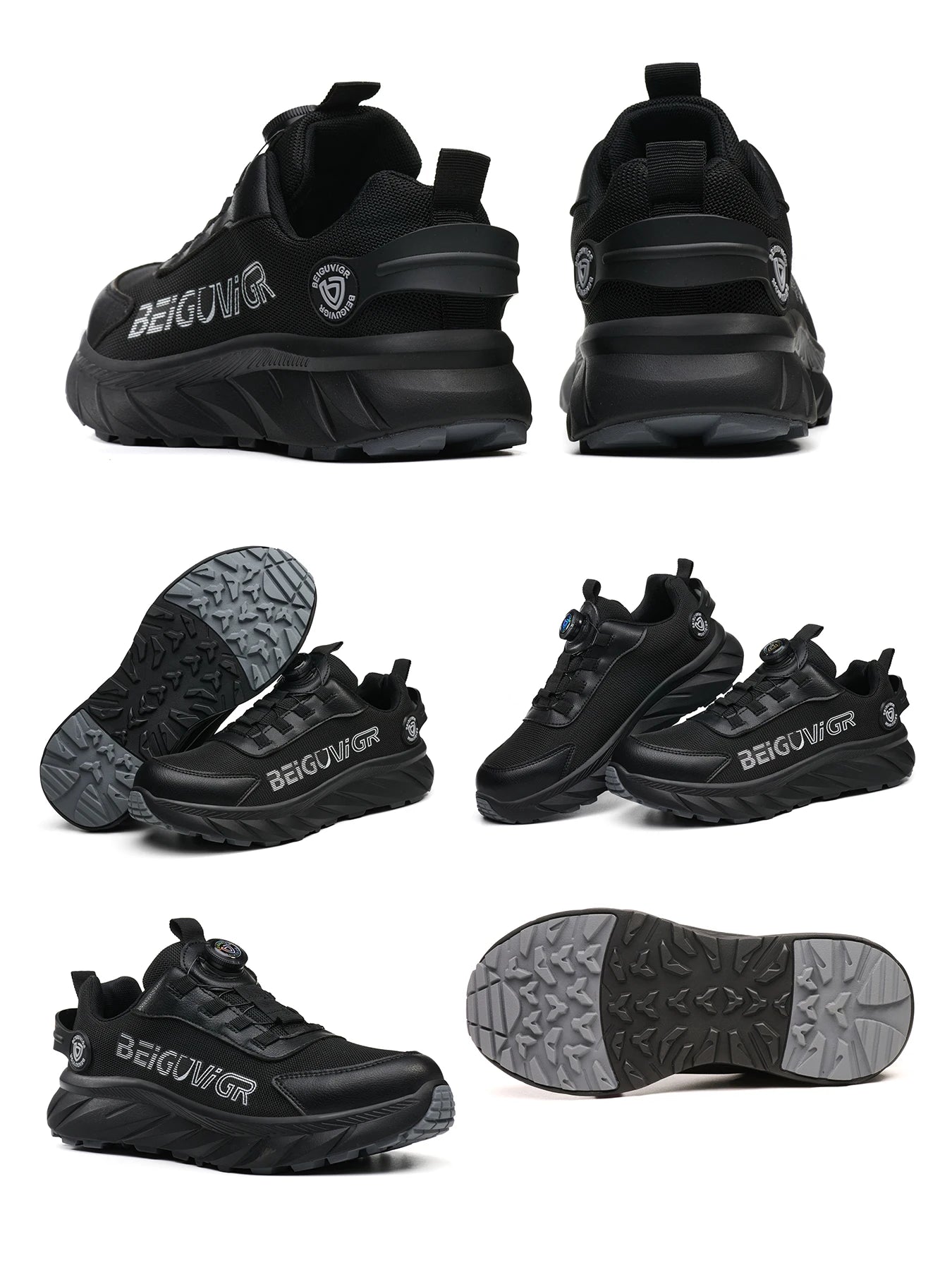 Steel Toe Cap Safety Shoes for Men Anti Slip and Puncture Resistant