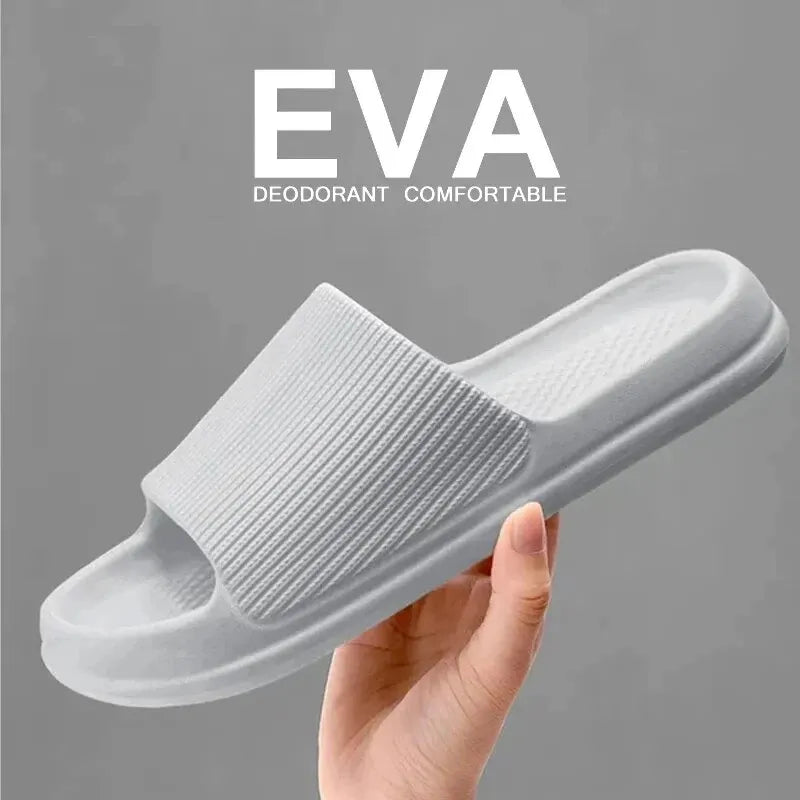 EVA Massage Shower Slides – Waterproof Non-Slip Bathroom Slippers for Men and Women