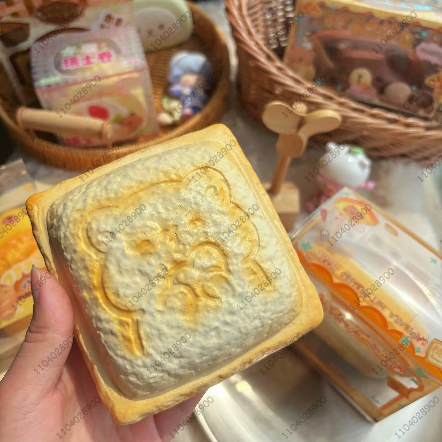 Capybara Bakery Squishy Toy | Slow Rising Stress Relief Squeeze Gift