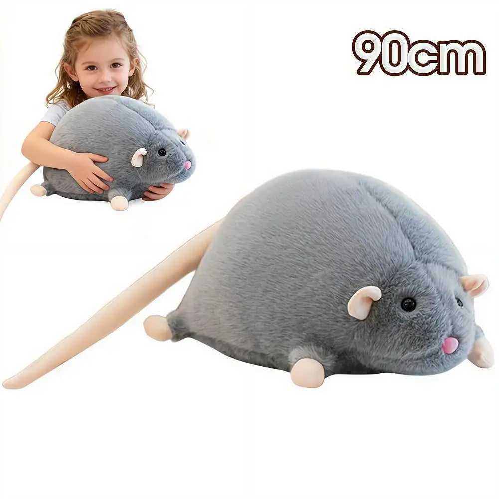 Cute Plush Mouse Doll – Soft Stuffed Rat Animal Toy | 40cm & 90cm