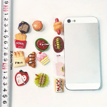 Miniature Food Resin Toys | Mixed Dollhouse Kitchen Pretend Play Set for Creative Kids