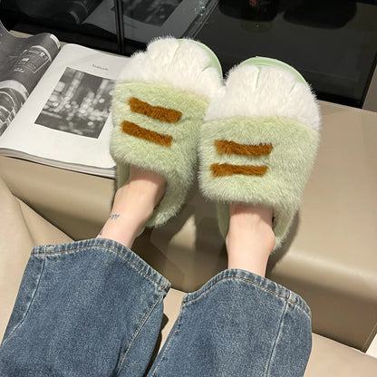 3D Cat Claw Slippers – Cozy Winter Indoor Shoes for Women