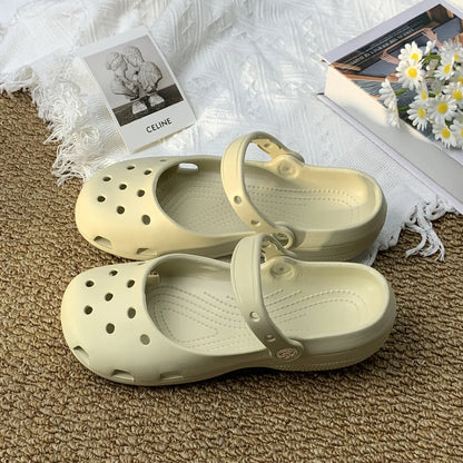 EVA Ballet Platform Clog Sandals for Women