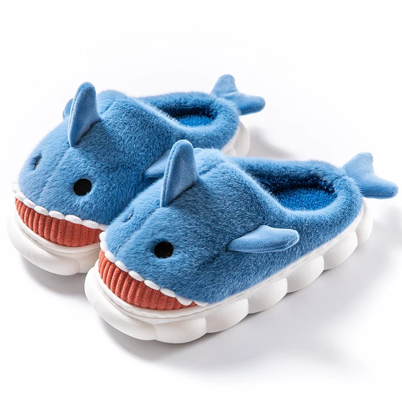 Fluffy Fur Slide Slippers – Women's Cozy Platform Indoor Shoes