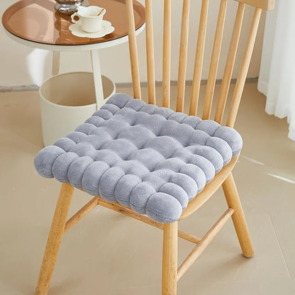 Large Biscuit Shape Plush Cushion – Soft Decorative Cookie Seat Pad for Chair, Floor & Tatami