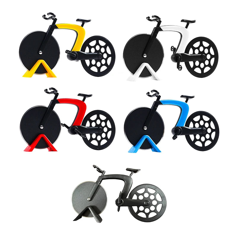 Creative Bicycle Pizza Cutter | Reusable Stainless Steel Pizza Slicer Wheel