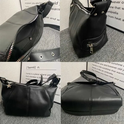 Y2K Star Girl Crossbody Bag – Gothic Harajuku Shoulder & Tote Handbag