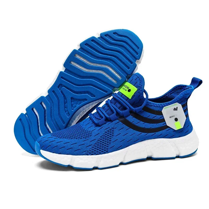 Breathable Lace Up Casual Sneakers for Men and Women
