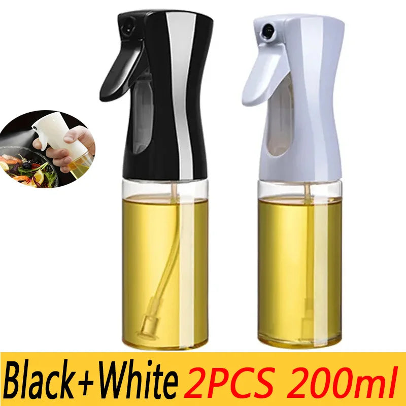 Woobrice Oil Spray Bottle – Olive Oil Mister for Cooking, BBQ & Baking | 200ml, 300ml, 500ml