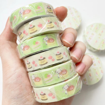 Kawaii Panda Washi Tape – Cute Masking Tape for Scrapbooking, Journaling & DIY Crafts