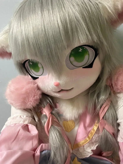 Fursuit Kigurumi Cosplay Costume Head Paws and Tail for Furries and Conventions