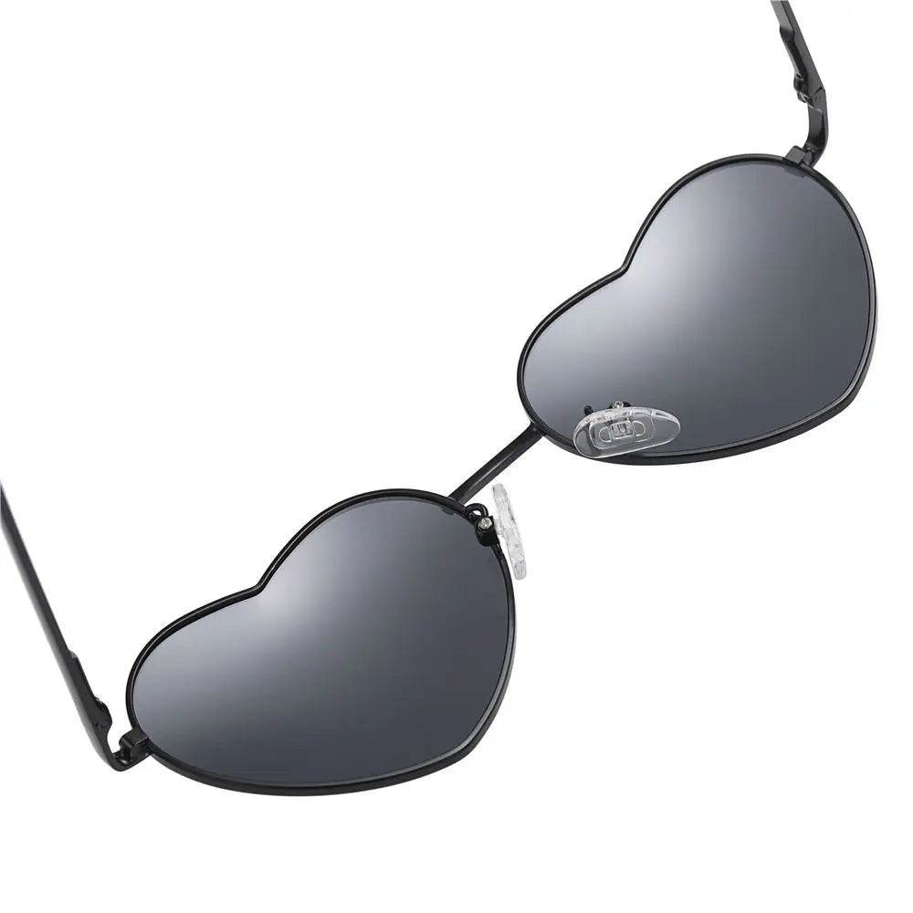 Heart Shaped Sunglasses with UV400 Protection