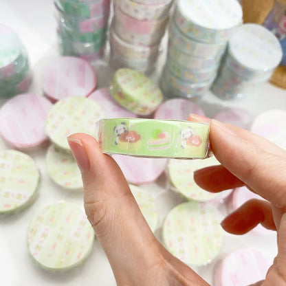 Kawaii Panda Washi Tape – Cute Masking Tape for Scrapbooking, Journaling & DIY Crafts