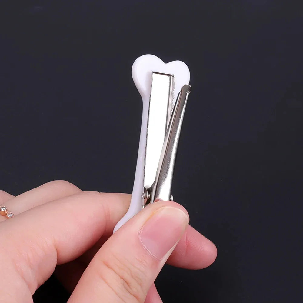Y2K Bone Hair Clip – Cute Cartoon Bobby Pin Barrette