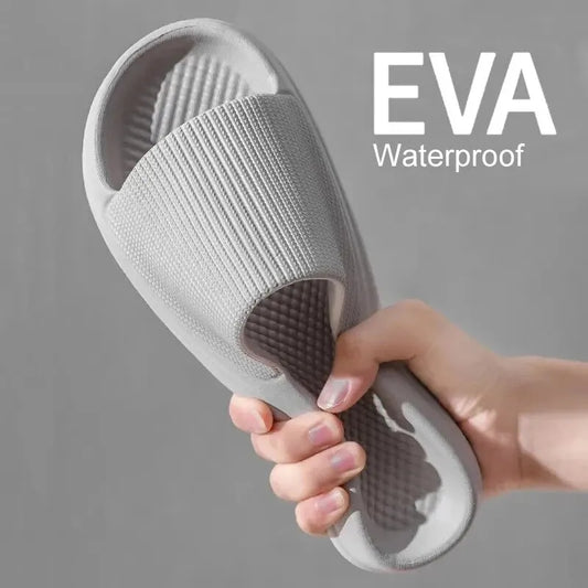 EVA Massage Shower Slides – Waterproof Non-Slip Bathroom Slippers for Men and Women