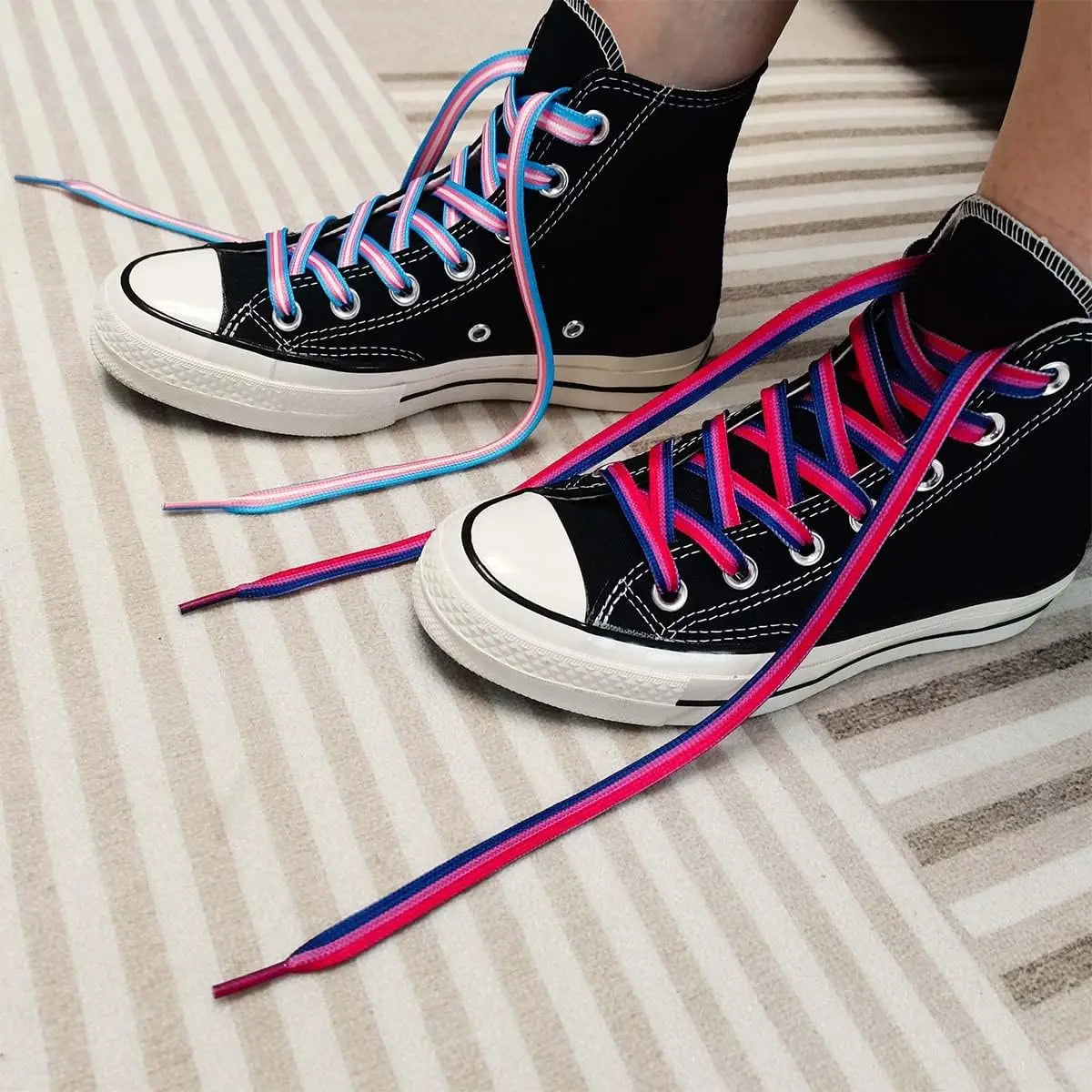 Pride Flag Flat Shoelaces for Sneakers