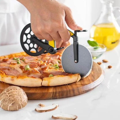 Creative Bicycle Pizza Cutter | Reusable Stainless Steel Pizza Slicer Wheel