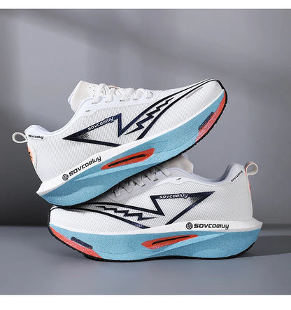 Carbon Board Running Sneakers for Men and Women Lightweight and Breathable
