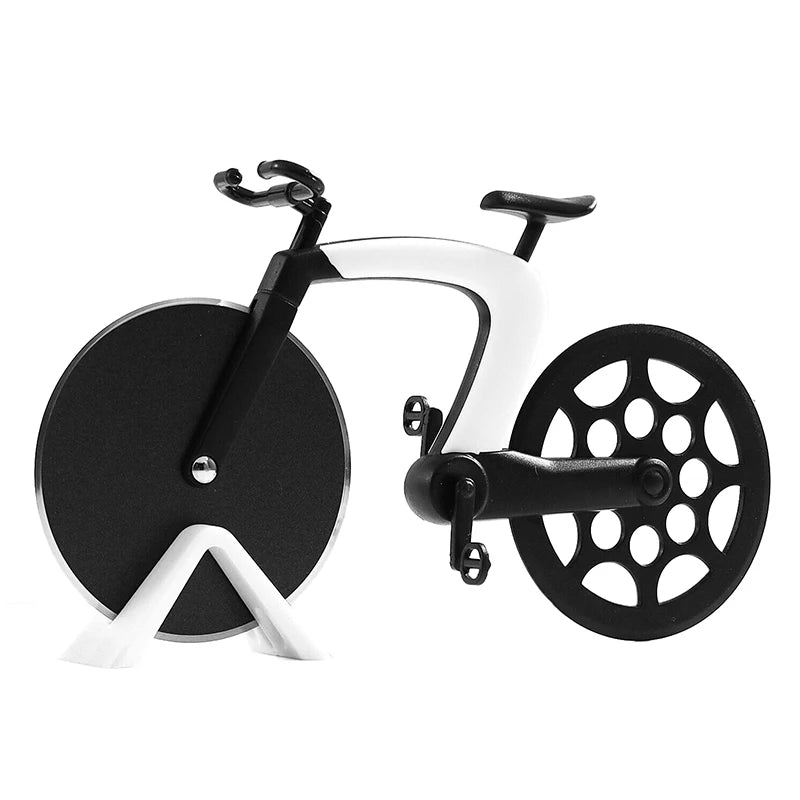 Creative Bicycle Pizza Cutter | Reusable Stainless Steel Pizza Slicer Wheel