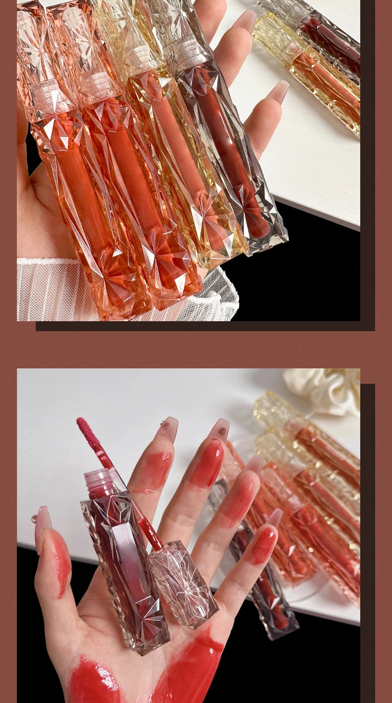 Crystal Mirror Lip Gloss Moisturizing and Long Lasting