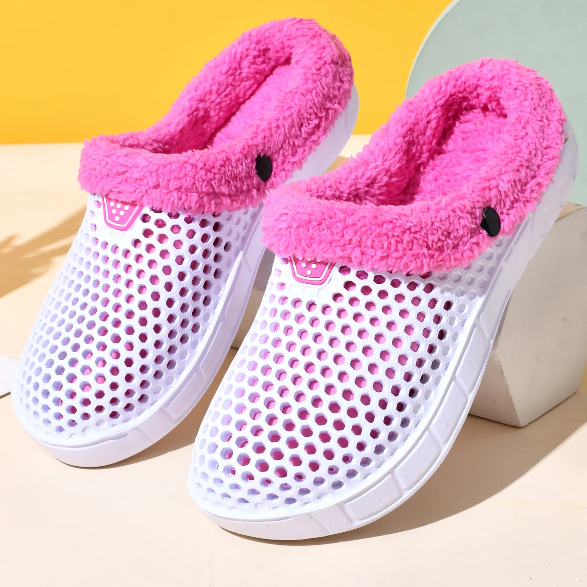 Winter Warm Mule Slippers for Men and Women