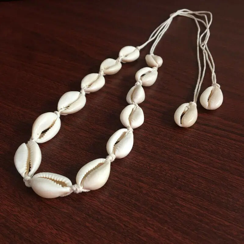 Boho Shell Choker Necklace for Women and Girls