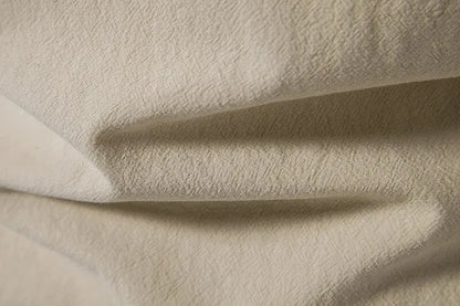 King Billion Men's Cotton Linen Shirt – Casual Long Sleeve V-Neck | S–XXXL