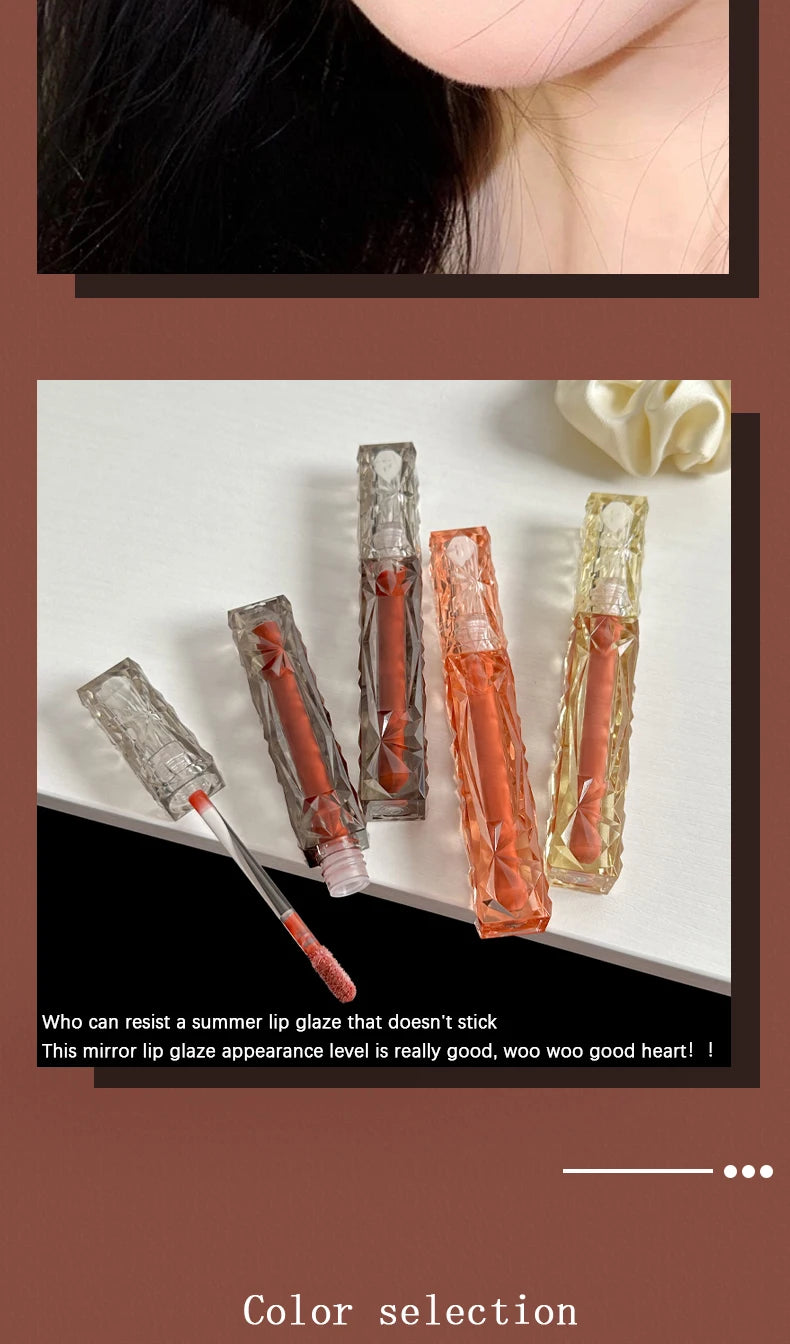 Crystal Mirror Lip Gloss Moisturizing and Long Lasting