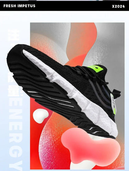 Breathable Lace Up Casual Sneakers for Men and Women