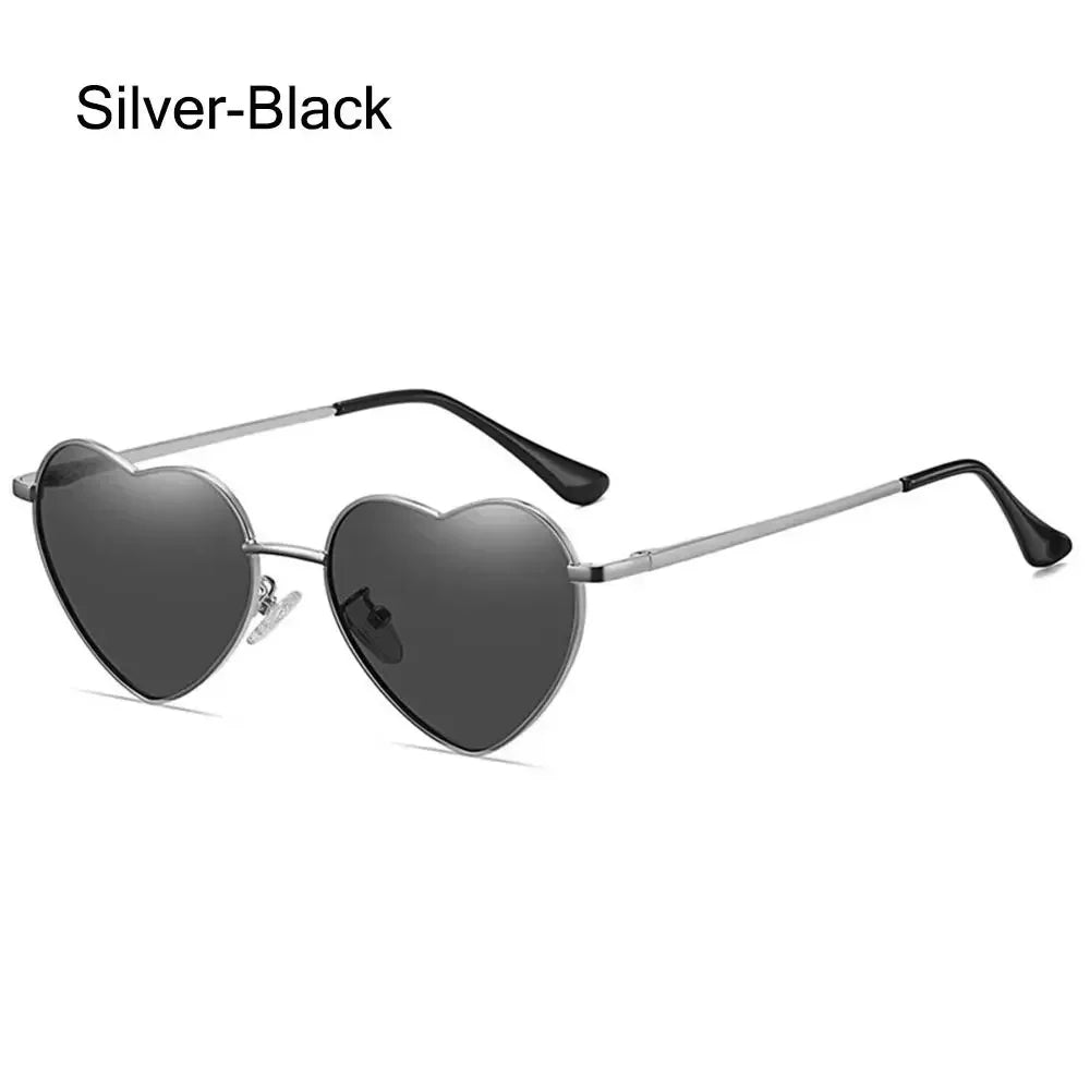 Heart Shaped Sunglasses with UV400 Protection
