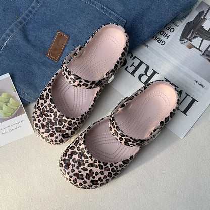 EVA Ballet Platform Clog Sandals for Women