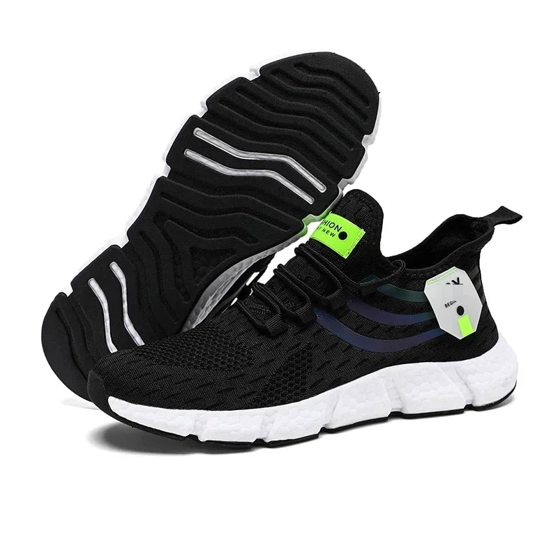 Breathable Lace Up Casual Sneakers for Men and Women