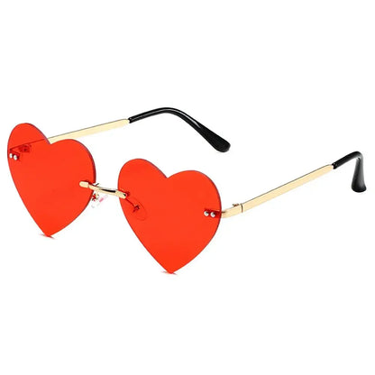 Heart Shaped Sunglasses with UV400 Protection