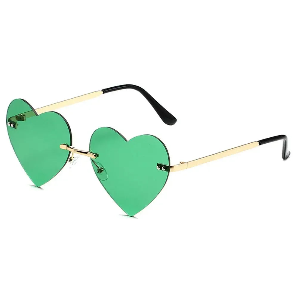 Heart Shaped Sunglasses with UV400 Protection