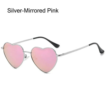 Heart Shaped Sunglasses with UV400 Protection