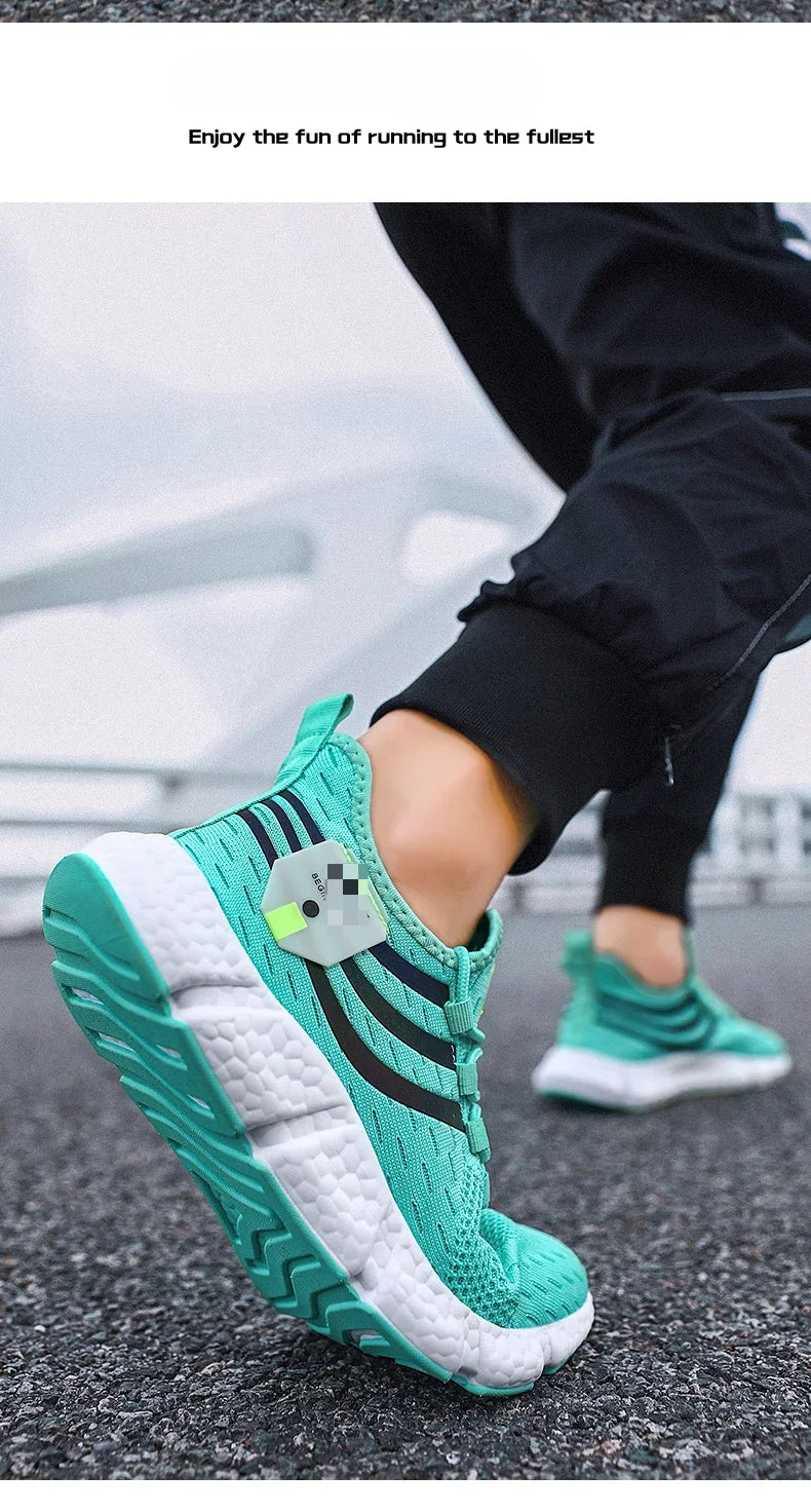 Breathable Lace Up Casual Sneakers for Men and Women