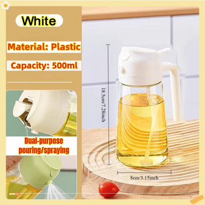 Woobrice Oil Spray Bottle – Olive Oil Mister for Cooking, BBQ & Baking | 200ml, 300ml, 500ml