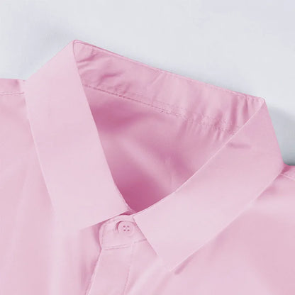 Men's Business Casual Short Sleeve Shirt | Wrinkle-Free Summer Top