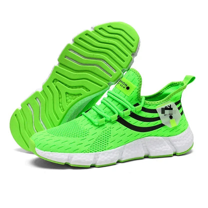 Breathable Lace Up Casual Sneakers for Men and Women