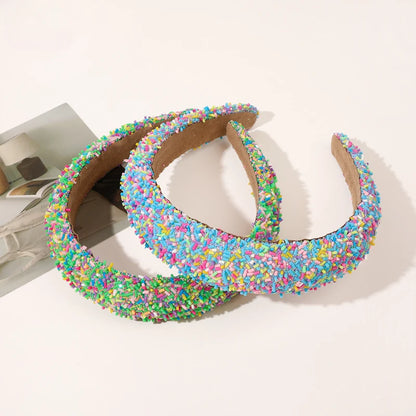 Candy Color Acrylic Headbands for Women and Girls