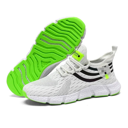 Breathable Lace Up Casual Sneakers for Men and Women