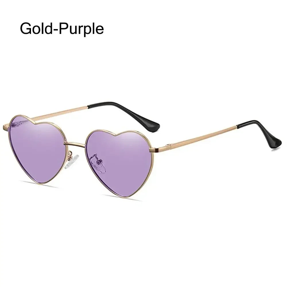 Heart Shaped Sunglasses with UV400 Protection