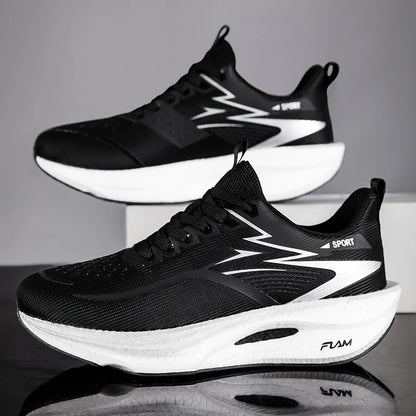 Carbon Board Air Cushion Running Sneakers for Men and Women