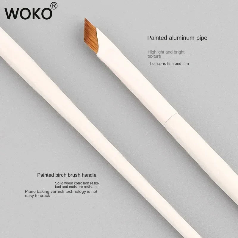 Upgrade Blade Eyeliner & Eyebrow Brush | Ultra Thin Fine Angle Flat Brush for Precise Eye Makeup