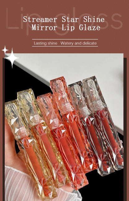 Crystal Mirror Lip Gloss Moisturizing and Long Lasting