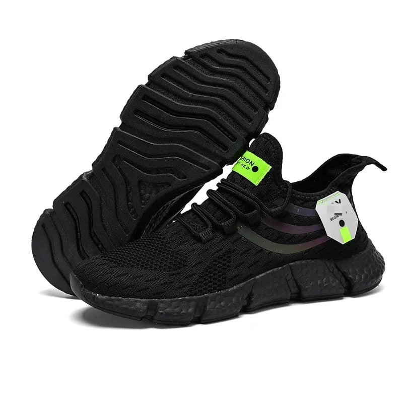 Breathable Lace Up Casual Sneakers for Men and Women