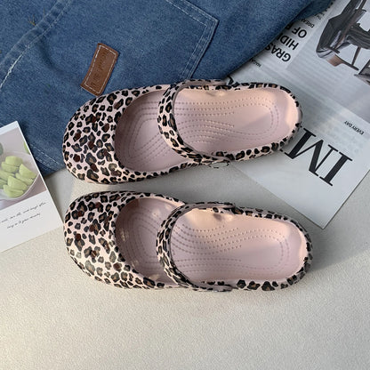 EVA Ballet Platform Clog Sandals for Women