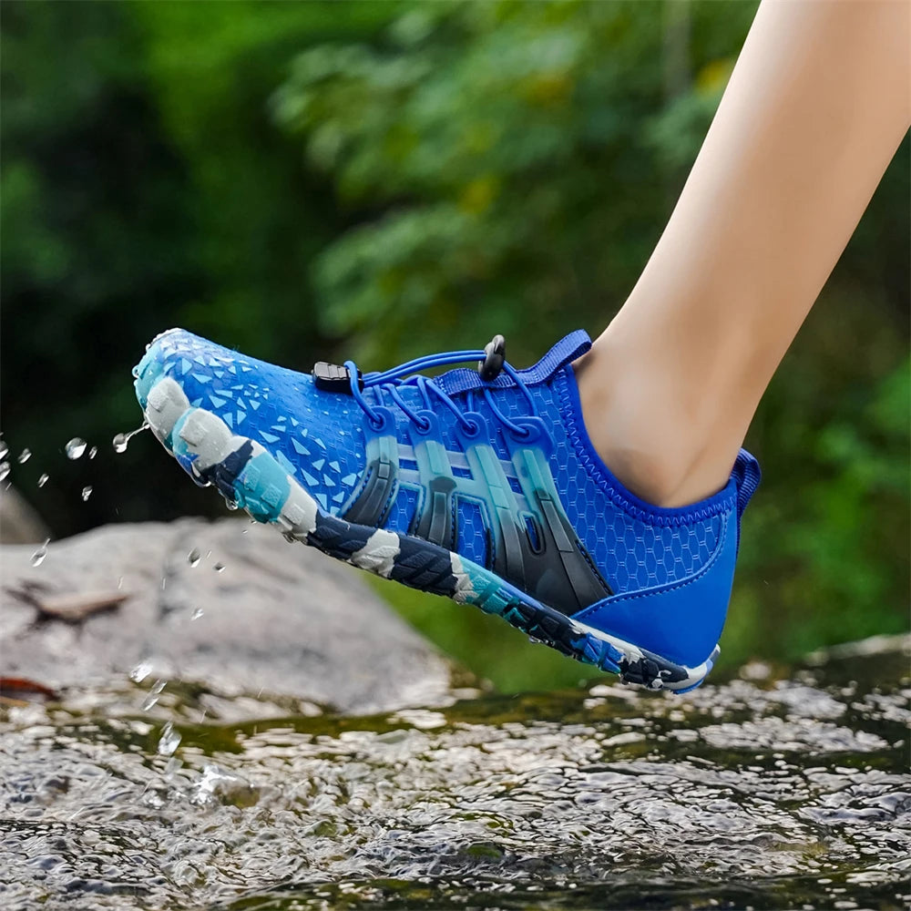 Quick-Dry Aqua Water Shoes – Non-Slip Barefoot Sneakers for Men and Women