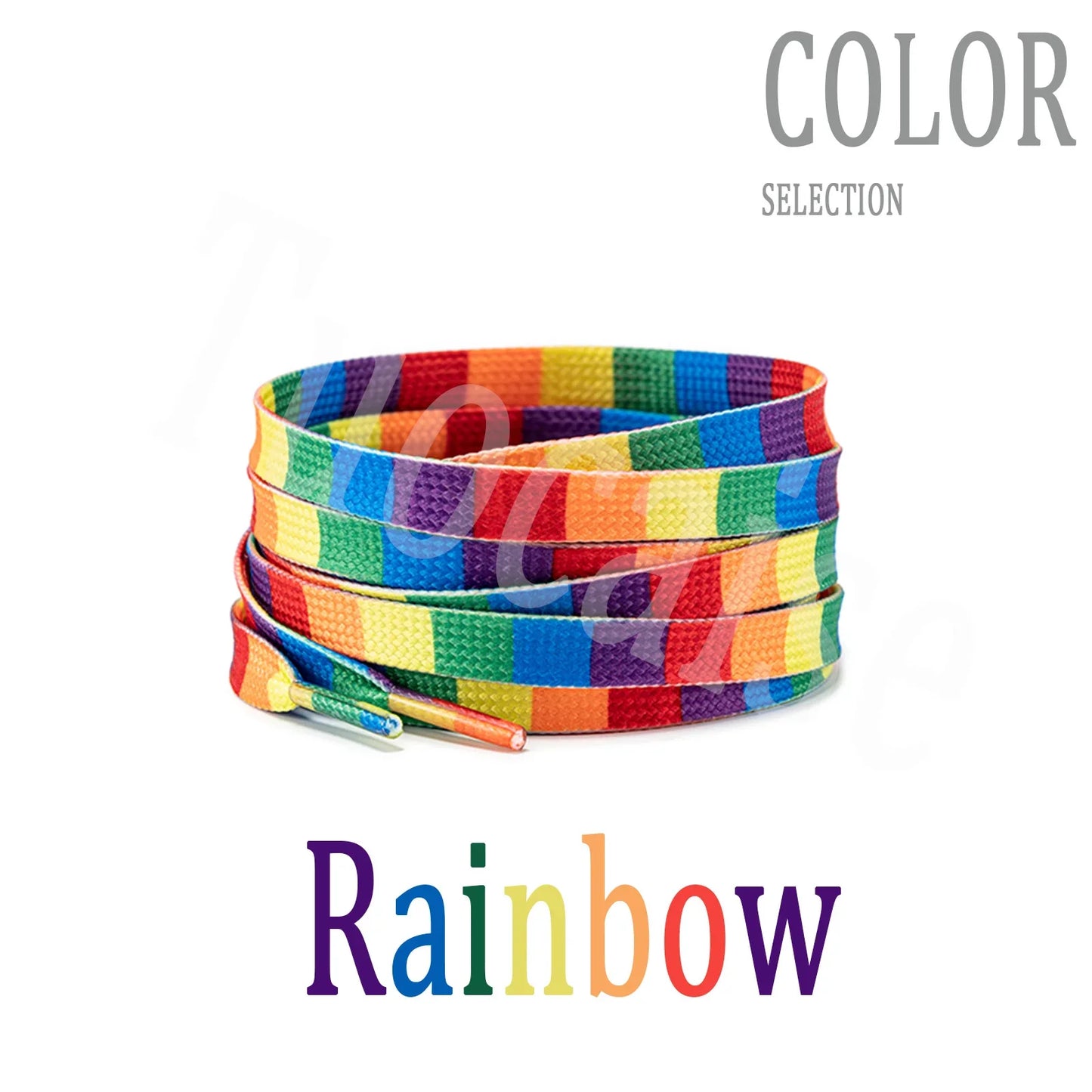 Pride Flag Flat Shoelaces for Sneakers