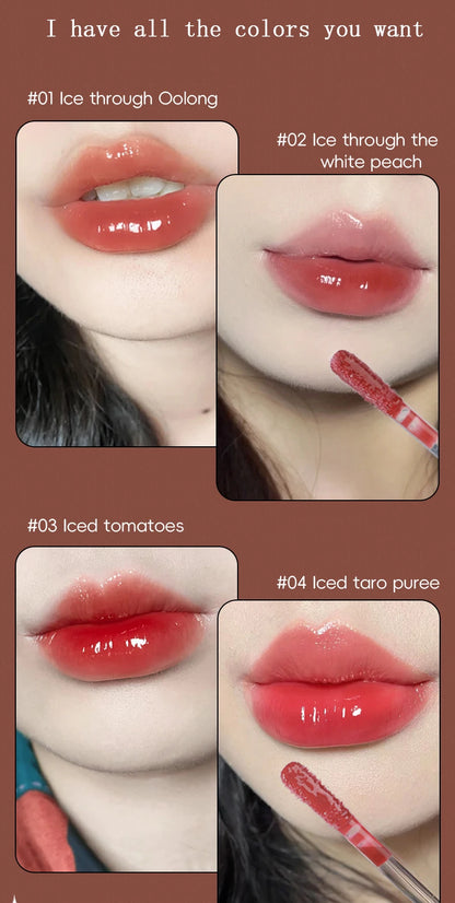 Crystal Mirror Lip Gloss Moisturizing and Long Lasting